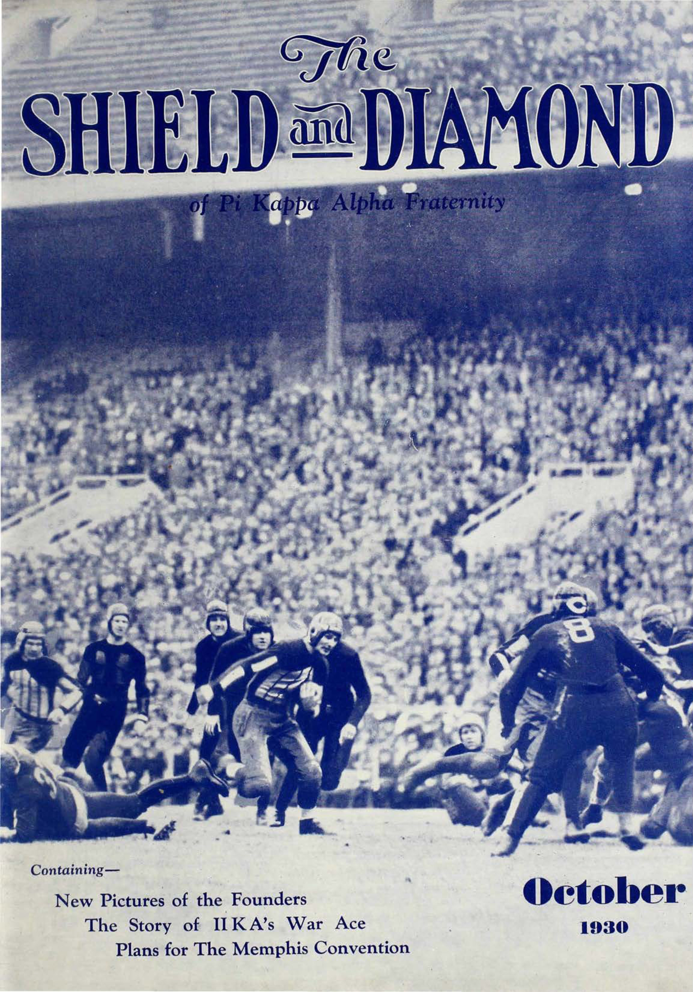 Shield and Diamond, Vol. 40, No. 1, October 1930